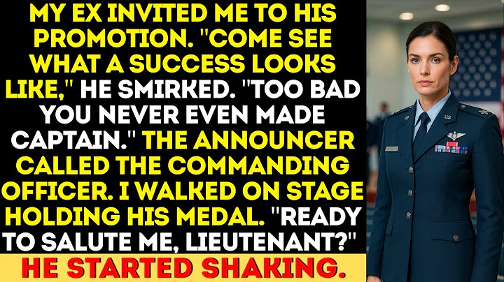 “Look At My New Rank,” My Ex Gloated—Then I Walked On Stage To Pin Him…
