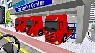 All New Trailer Truck 🛻 Are In Auto Repair Shop 🛠️ 3d Driving Class android game #gameplay #cargame screenshot 4
