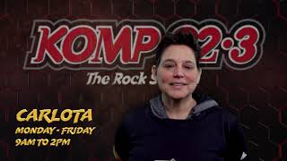 Carlota "SUPER SIZE IT" KOMP 92.3 the Rock Station