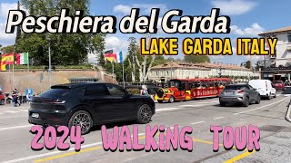 💥NEW WALKING TOUR OF ITALY - PESCHIERA DEL GARDA - (4K HDR) ITALY VLOG - LAKE GARDA💥