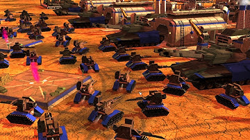 General Ironside vs 7 Insane GLA BOSS Command & Conquer Generals Apocalyptic 2.1