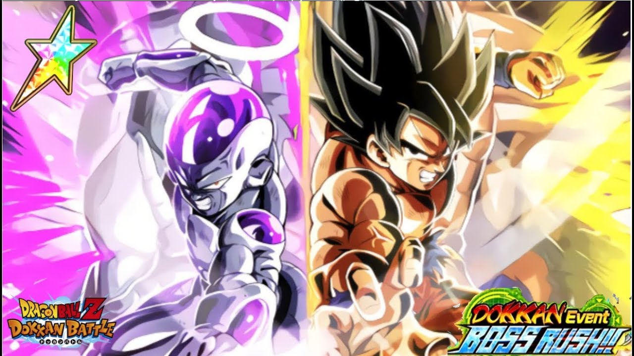 Crazy OP! Rainbow LR Goku & Frieza Boss Rush Stage 6: DBZ Dokkan Battle