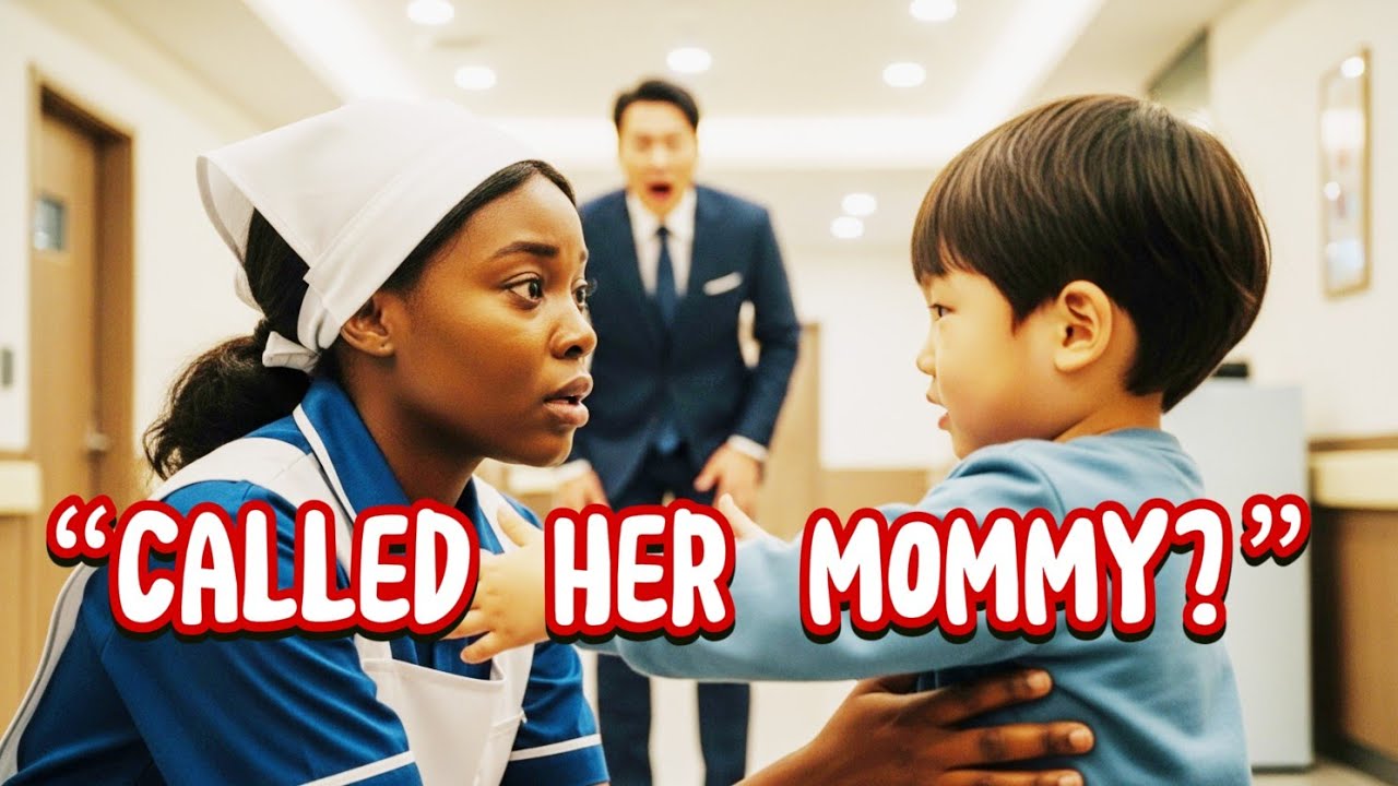 An AFRICAN JANITOR Becomes MOMMY To A KOREAN Kid.. 