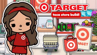 Building a TARGET STORE For SQUISHIES In Toca Boca World!