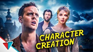 Horrific character creation screens
