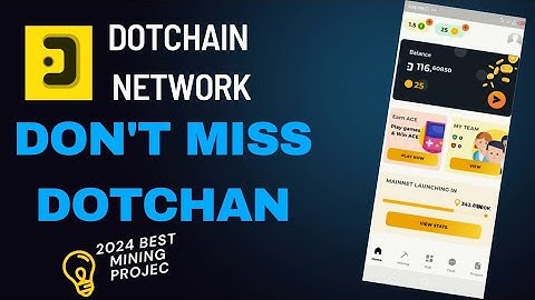 How to Create Account Dotchain Network ||Dotchain Network Mining App || 2024 Big Mining project