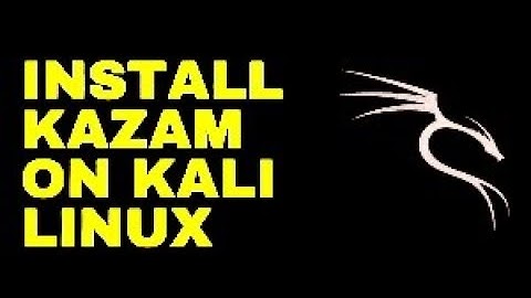 How to install kazam on kali linux ?