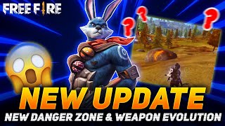 New Update ? Free Fire New Danger Zone  Weapon Evolution | Garena Free Fire - Gaming Aura 