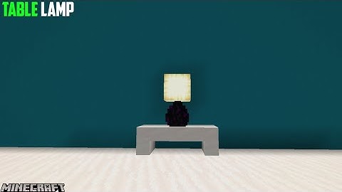 Table Lamp 🤔 in Minecraft 🔥🔥 #short #shorts #minecraft #viralshorts #shortvideo #trendingshorts