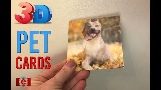 Lenticular Cards for Pets || 3D Pet Cards || TwenT3