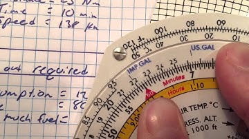 Pooleys CRP-1 endurance calculation
