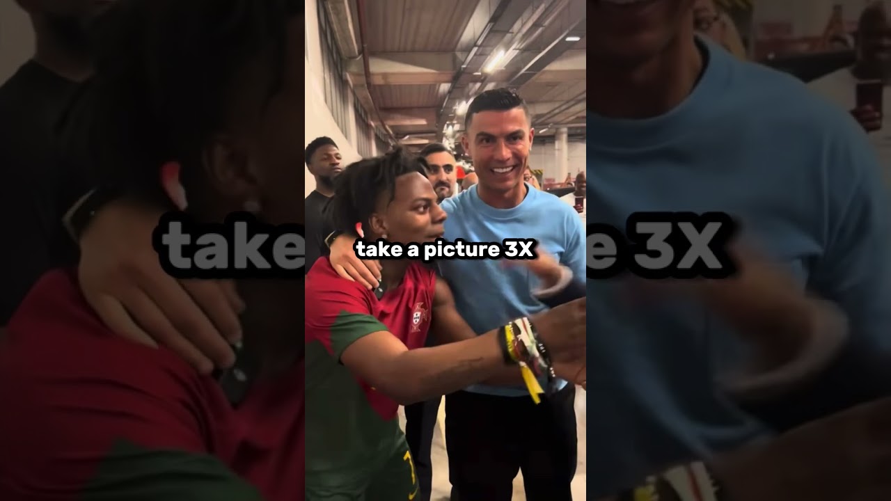 IShowSpeed's viral TikTok with Neymar shockingly garners more views than  one with Ronaldo