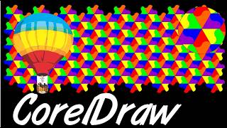 Corel Draw Tips & Tricks 6 SIDED Polygon into a TESSELLATION Update