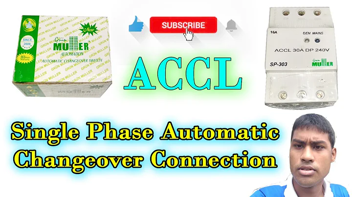 ACCL | Automatic Changeover | Accl Connection | MULLER SP - 303 | Tech Ghorai | Sabyasachi Ghorai