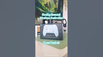 Firefly Enhanced Controller from Funlab🍃#zelda #tloz #thelegendofzelda #botw #breathofthewild #cozy