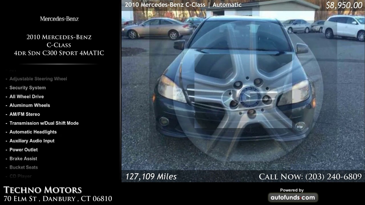 Used 2010 Mercedes-Benz C-Class | Techno Motors , Danbury , CT - SOLD