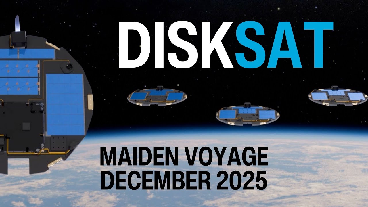 Первый полет DiskSat: революционные изменения в будущем малых спутников.