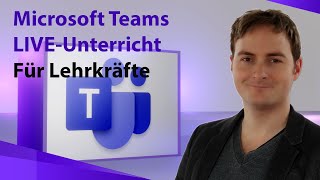 Microsoft Teams 365 für Lehrer  Live Unterricht durchführen & Video aufzeichnen, Videokonferenz