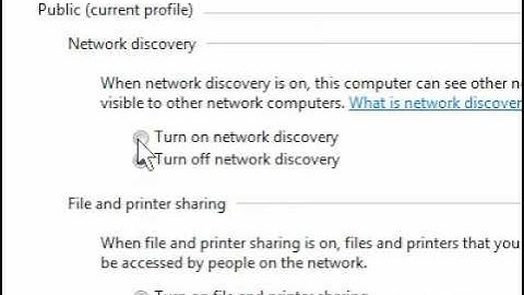 How to change advanced sharing options for your network in Windows 7