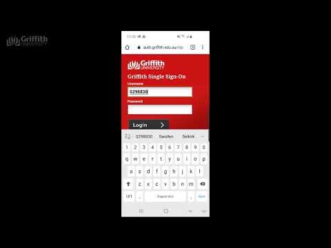 Android - Step by step instructions to connect to Griffith Wi-Fi