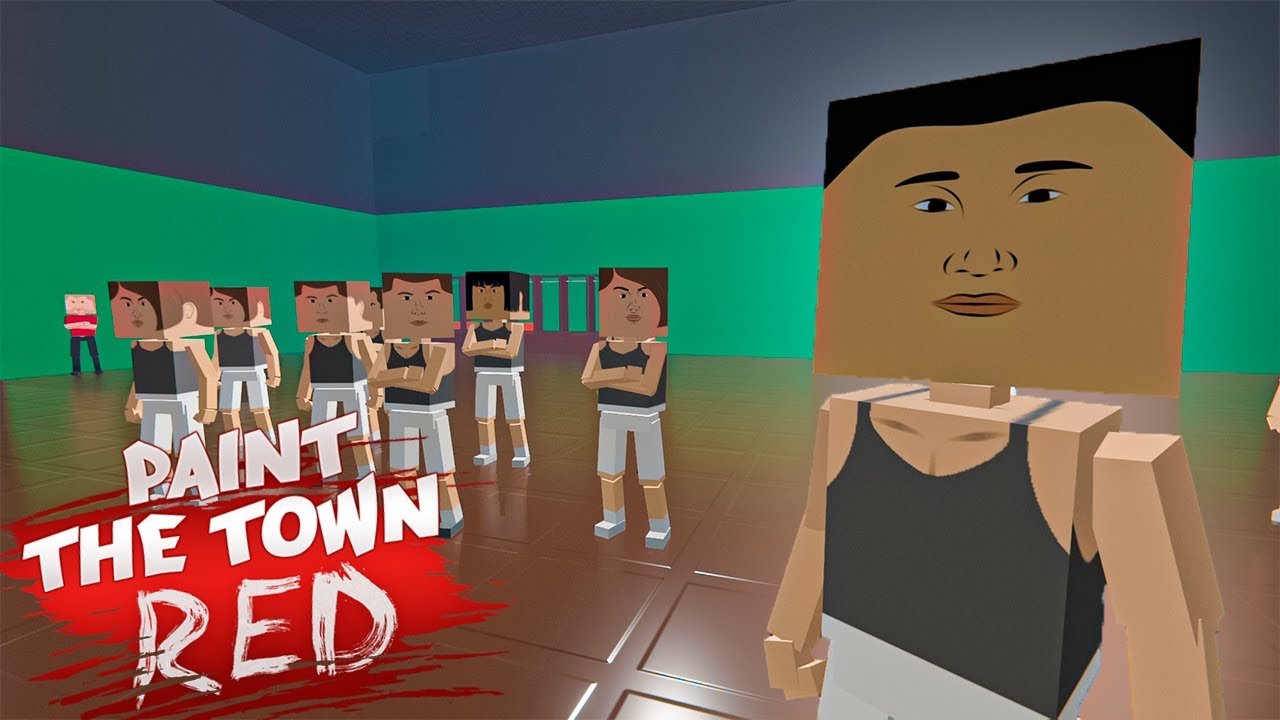 Paint the town red карта школа