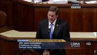Congressman Garamendi on Water Resources Reform & Development Act