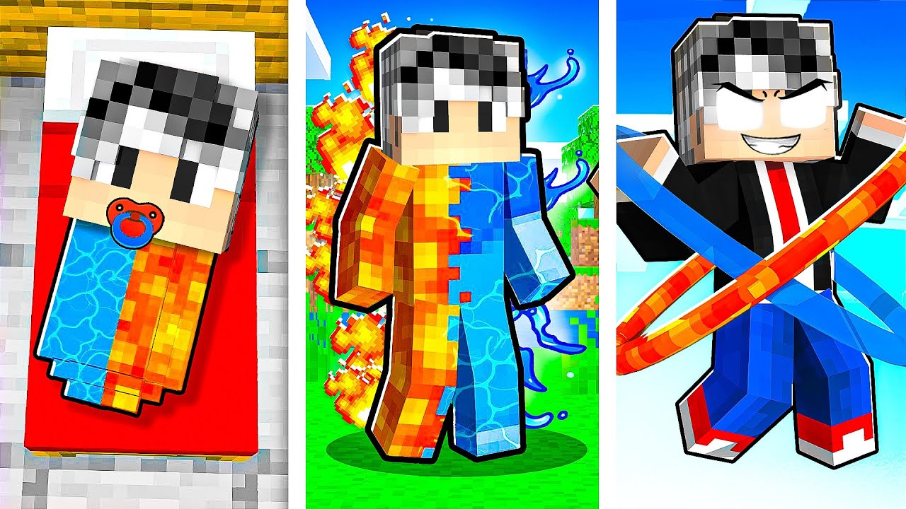 Minecraft'ta DOĞUMDAN ELEMENTAL OLMAYA!