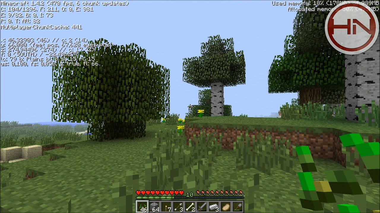 Minecraft on AMD HD-7970 w/ FPS