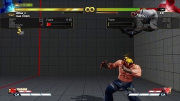 SFV Alex Setup (corner)