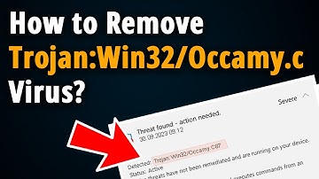 How to Remove Trojan Win32 Occamy virus? [ Easy Tutorial ]