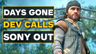 Days Gone Director Calls Out Sony 