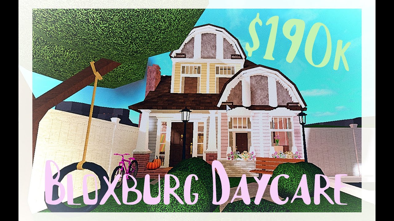 Bloxburg DAYCARE!! Speed Build + tour! | $190k - YouTube