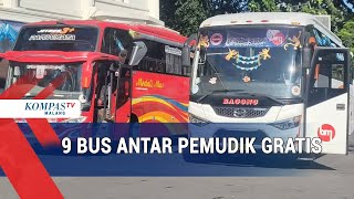 Free Homecoming, Nine Buses Depart from Malang City
