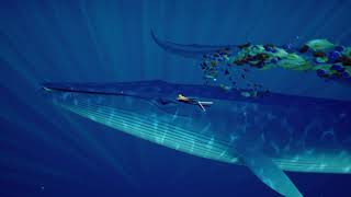 ABZU   Riding the Great Blue whale clean out the water.TWICE (awesome ) screenshot 4