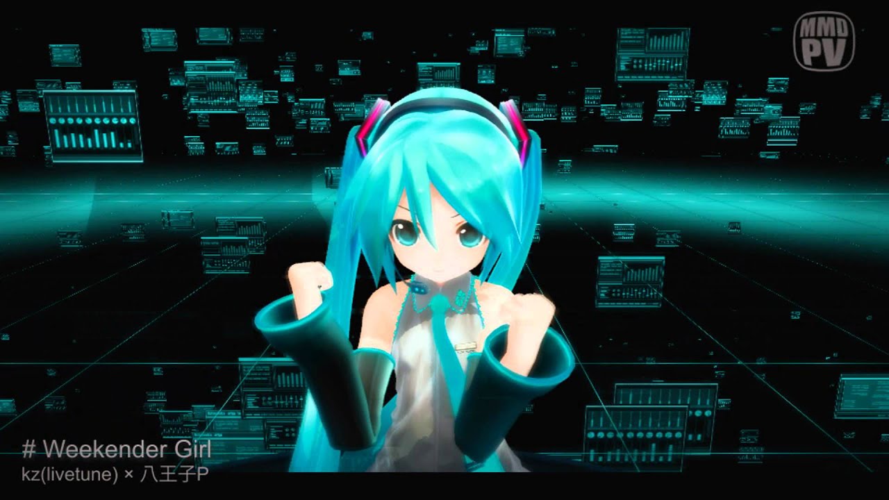 kz 八王子P　Weekender Girl　試聴デモ盤　ボカロ　CD　初音ミク Stream kz(livetune) × 八王子P feat. 初音ミク - Weekender Girl (ZNK