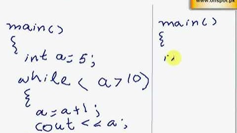 Lecture 15 Difference between while and do while loop