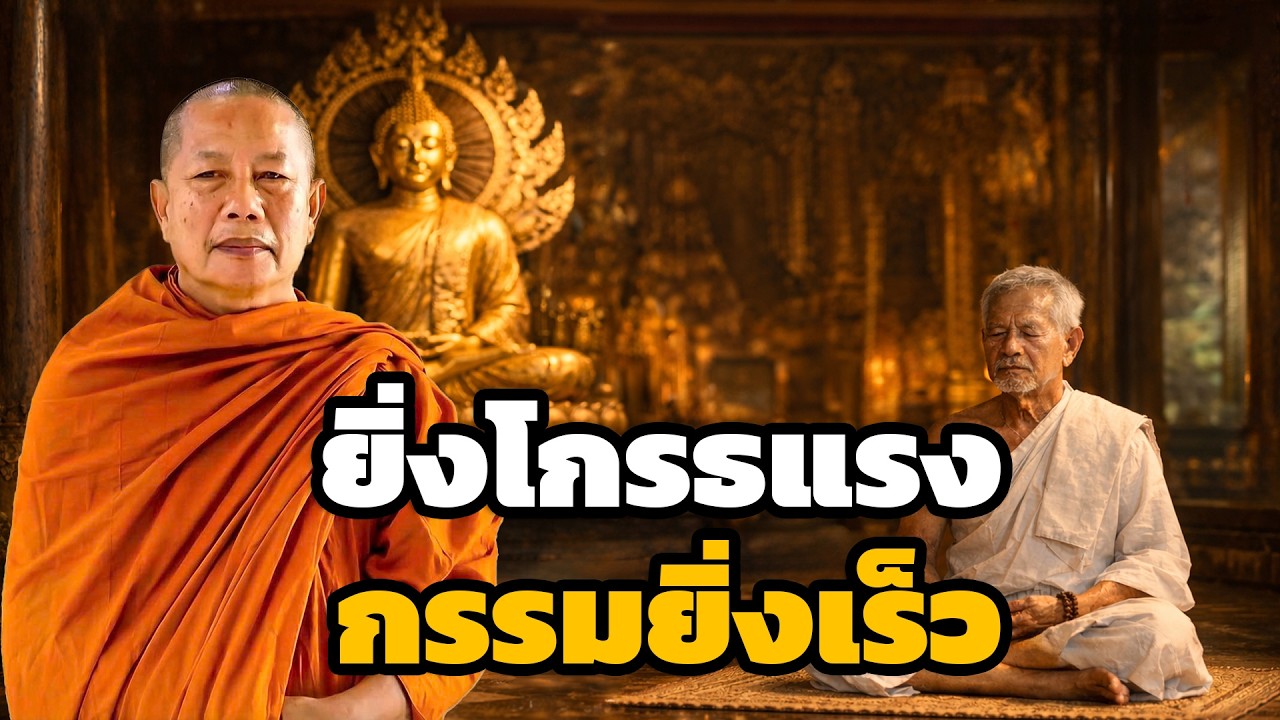 อย่าปล่อยให้ความโกรธสร้างกรรมหนัก  ธรรมะคลายทุกข์ พระมหาบุญช่วย ปัญญาวชิโร 8