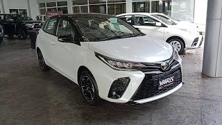 EP117 พาชม Toyota Yaris 2022 1.2 Sport Premium AT CVT-I สีขาวมุกหลังคาดำ 691,000 บาท