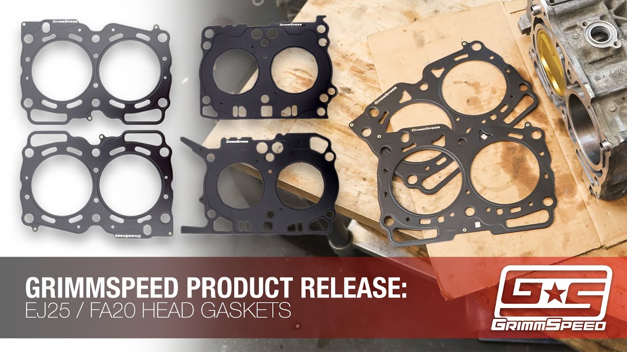 NEW PRODUCT GrimmSpeed Head Gaskets YouTube