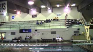 Connor 201B Dive 3M Prelims Liberal Arts Principia at Coe College