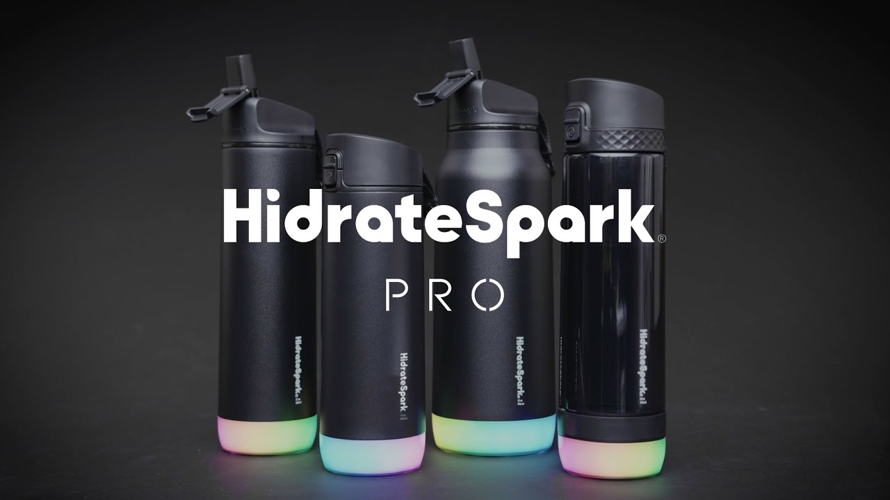 HidrateSpark Pro 32-oz. Stainless Steel Smart Water Bottle w/ Chug