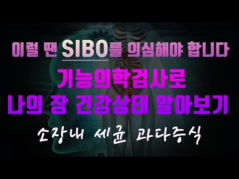 제15강 ; 기능의학 - 자연치유력1 위장관불균형2 - SIBO 소장내 세균 과다증식에 대하여