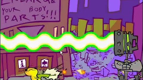 Alien hominid Flash game