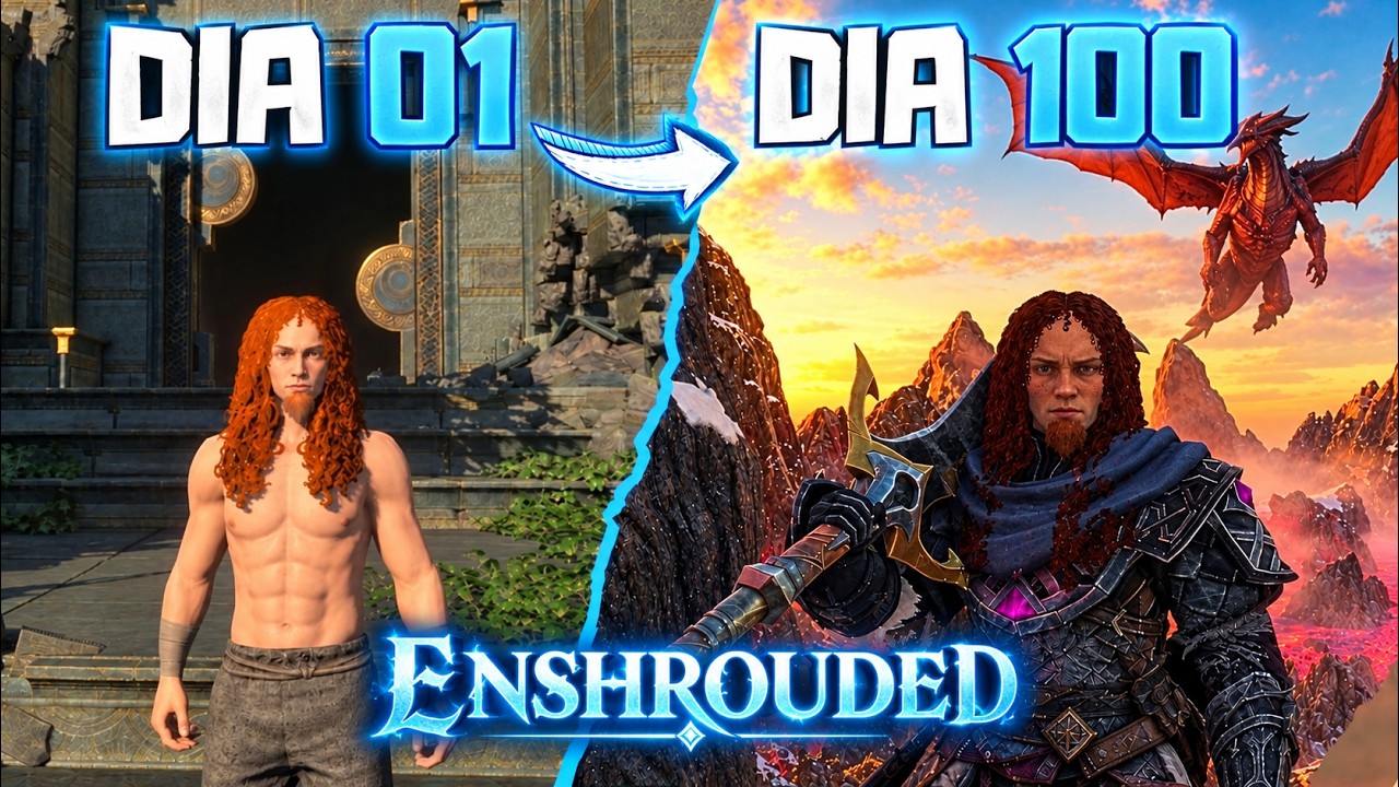 Passei 100 dias no Enshrouded 1.0  |  Primeiras 65 horas de GAMEPLAY
