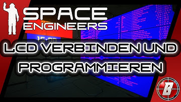 LCD Verbinden und Programmieren 014 Space Engineers auf dem Mond deutsch german