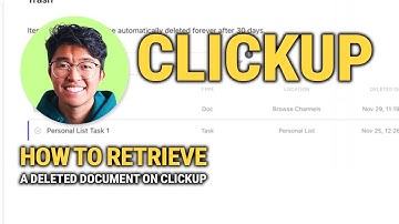 Hoe u een verwijderd document op ClickUp kunt terughalen: snelle handleiding!