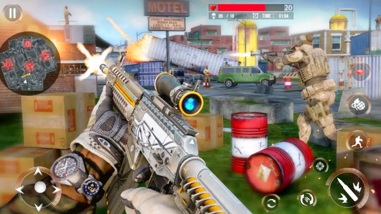 Commando Adventure Assassin _ Free Games Offline _ Android Gameplay #4