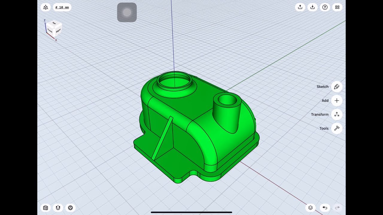 [How to Shapr3D] Case 2D to 3D drawing 183 - YouTube