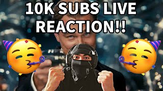 THE DAY HAS COME!! 🥳 10,000 SUBSCRIBERS LIVE REACTION 🔴 - FACE REVEAL, FUTURE PLANS & MANY MORE!