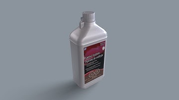 Modeling a Simple Plastic Liquid Container in Maya (Game Asset)
